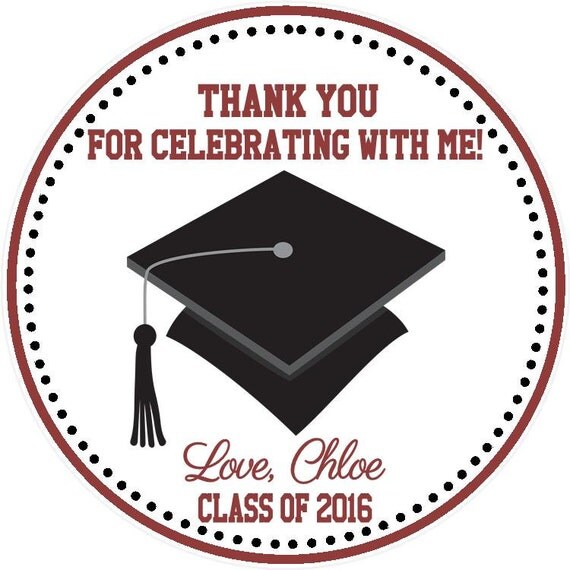 graduation favor tags