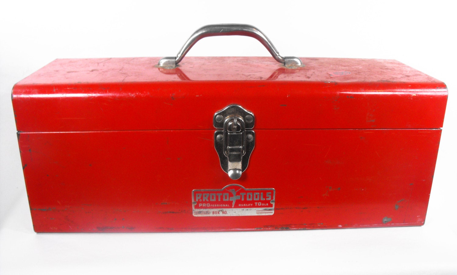 Vintage Red Toolbox Proto Tools Tool Box Vintage Red