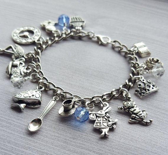 Alice in Wonderland Charm Bracelet