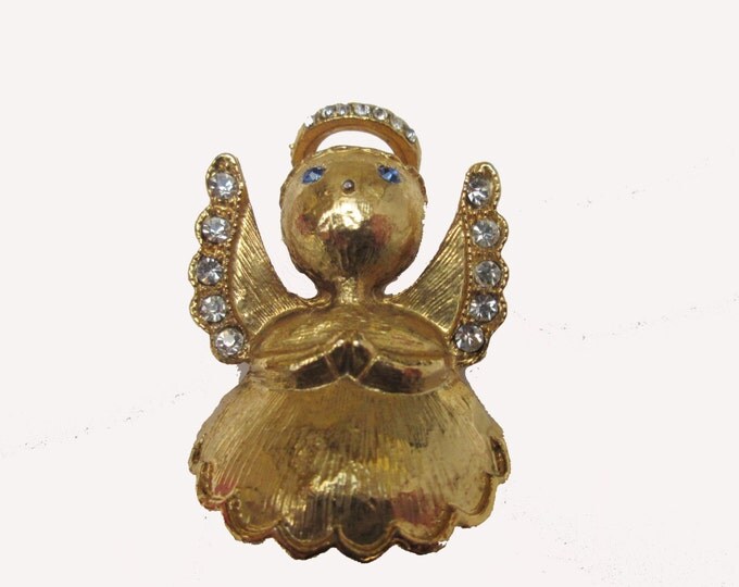 Luca Razza Angel Christmas Brooch Holiday Pin