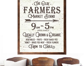 Farm stand sign | Etsy