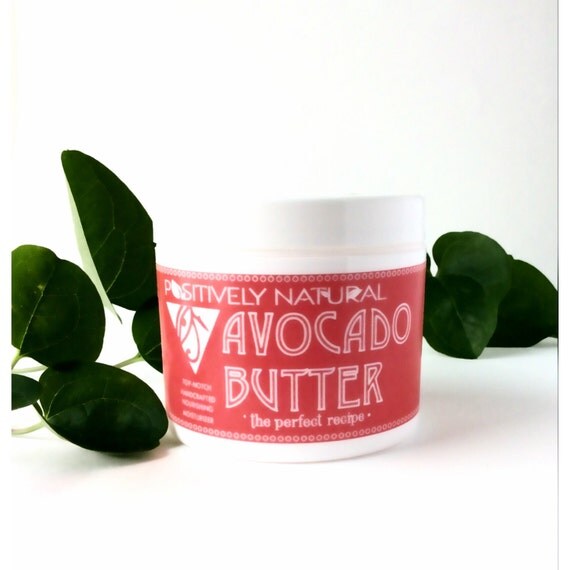 Avocado Body Butter Shea Butter Lotion by impositivelynatural