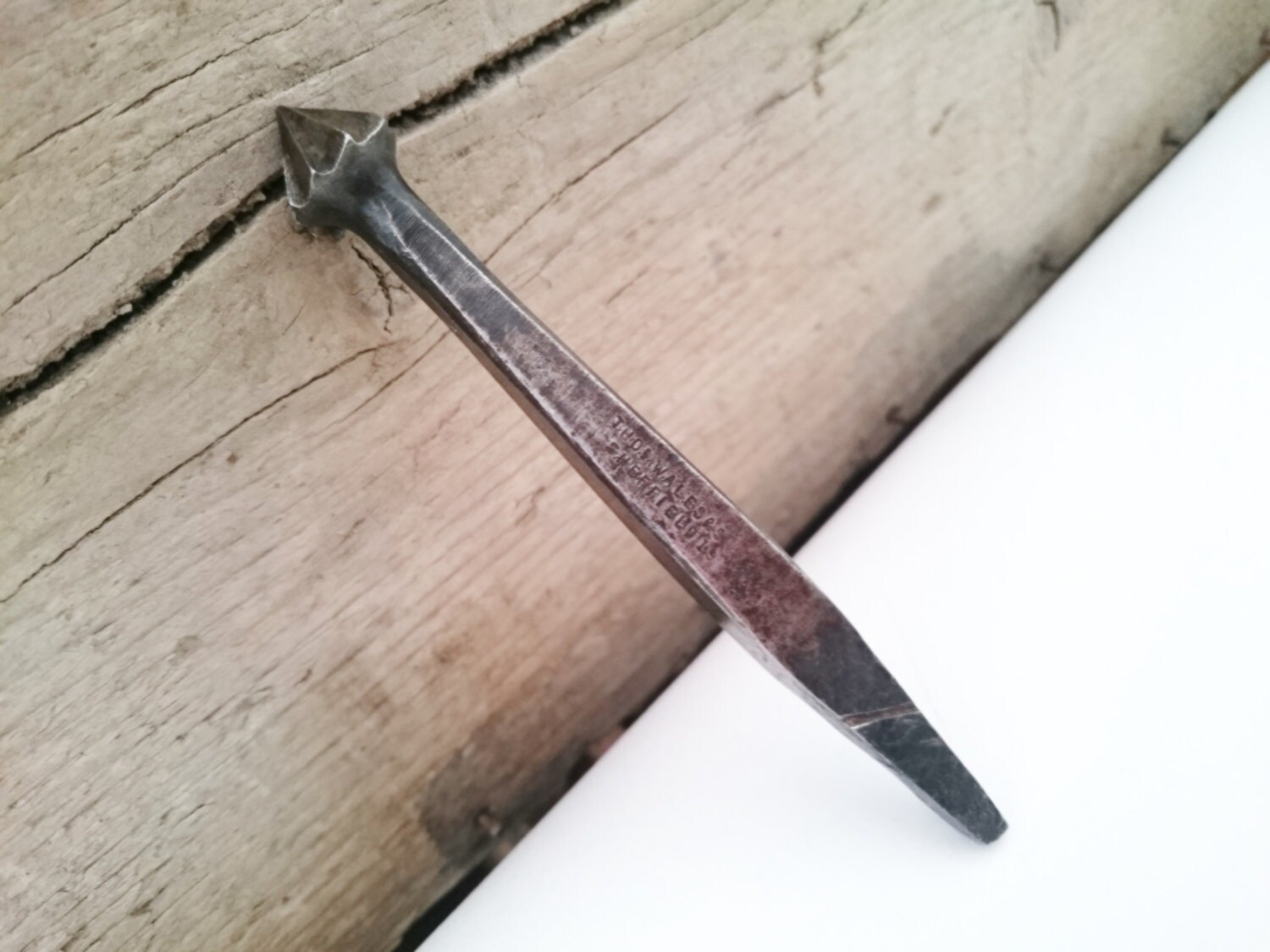 Antique Steel Drill Bit Hand Brace Square Shank Edwardian