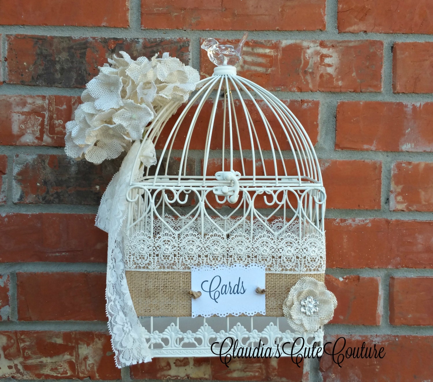 Wedding Birdcage Card Holder Wedding Card Holder Birdcage