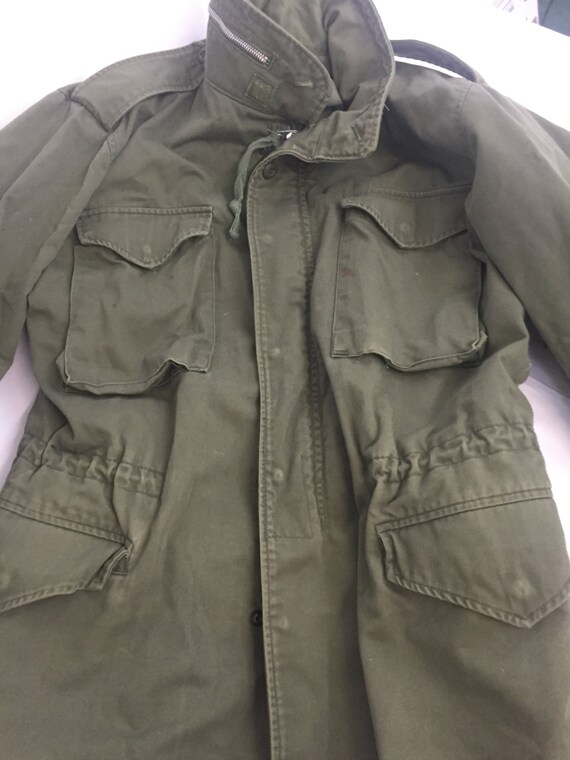 Vintage US Army Vietnam Era Field Jacket.