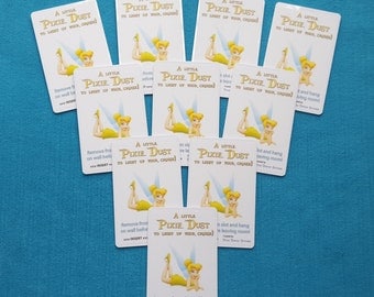 10 Tinkerbell Disney Cruise Light Card™ card key switch activators for Fish Extender Gift Pixie Dust Gift FE Gift