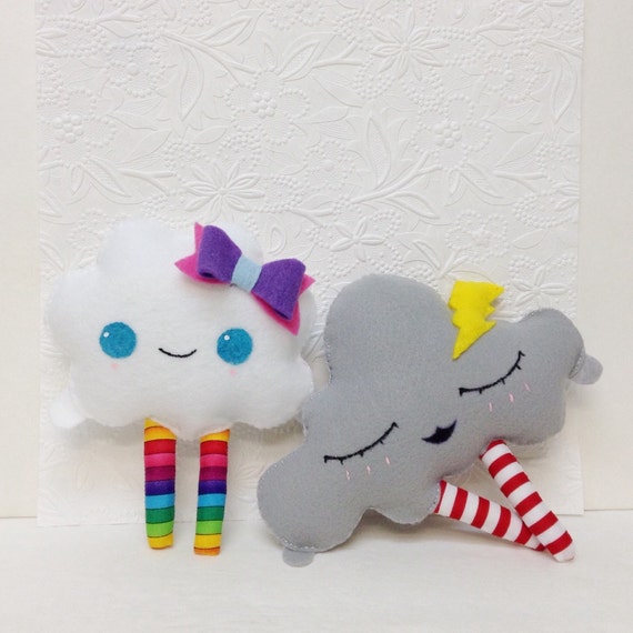Items similar to Cloud Toys, Nursery Decor, Cloud Room, Baby Toy, Baby