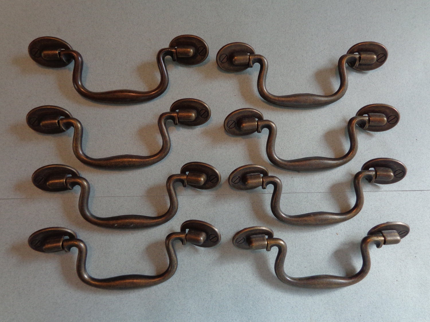 KBC Swan Neck Pulls Keeler Brass Co Dresser Drawer Hardware