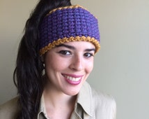 EAR WARMER, Headband, Crochet, <b>Violet Velvet</b> , 3 - il_214x170.857359610_7cs8