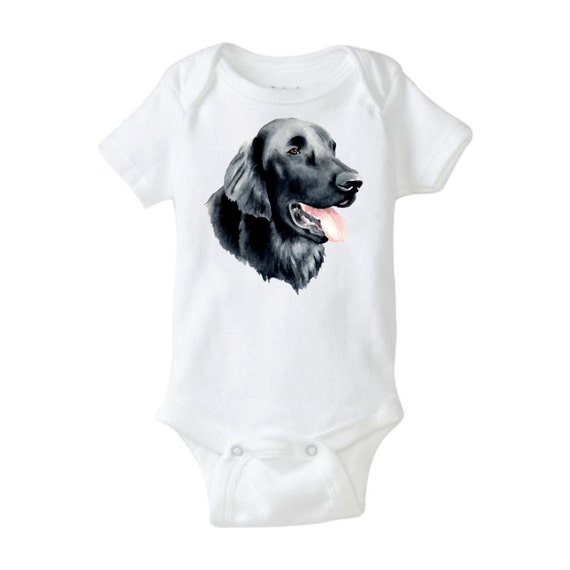 Black Labrador Baby Onesie Gift Adorable Sweet Cool by Millwell