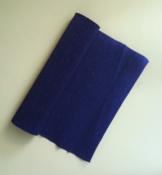 Blue Crepe Paper Roll Premium Crepe Paper Big Fringe Garland
