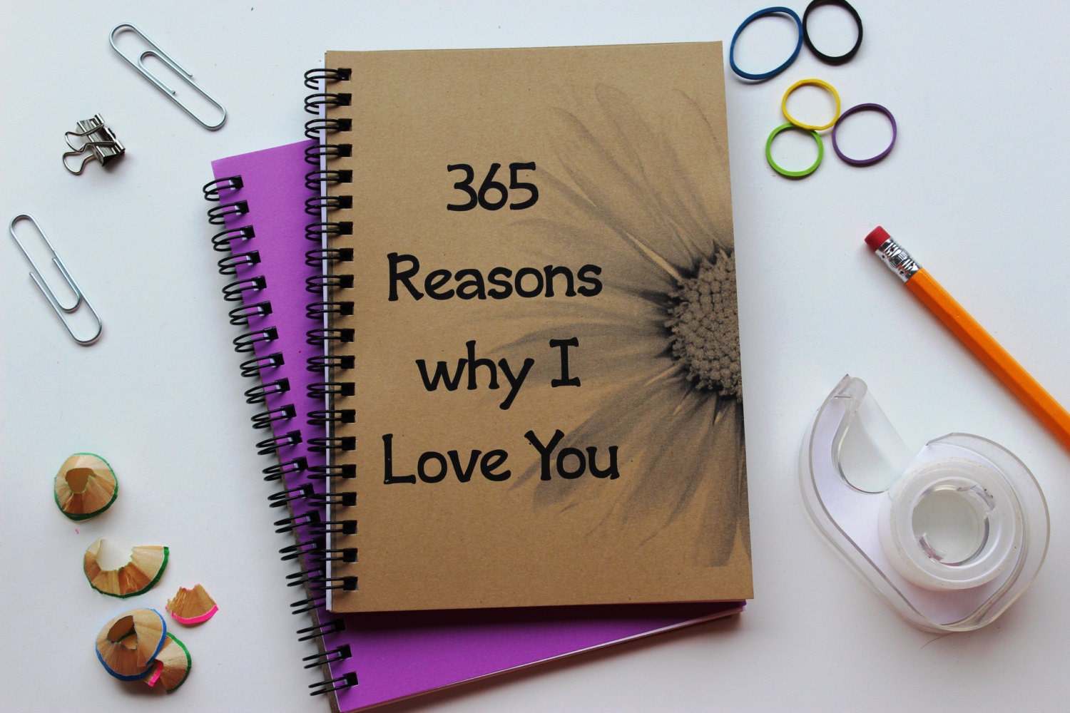 365 Reasons why I love you 5 x 7 journal