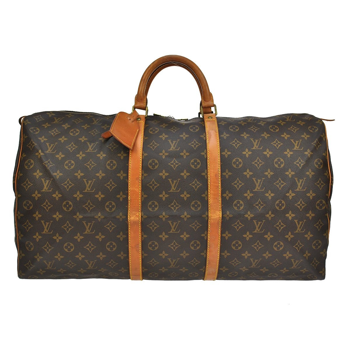 Vintage Louis Vuitton Keepall 60 Duffel Luggage Travel Bag