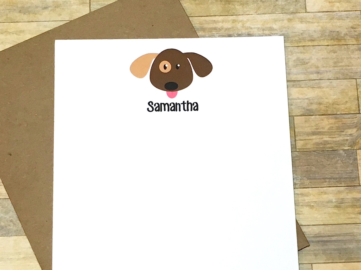 Pet Puppy Dog Stationery Customized Dog Stationary