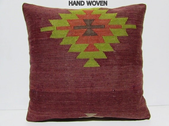 kilim pillow 24x24 euro throw pillow large throw pillow large