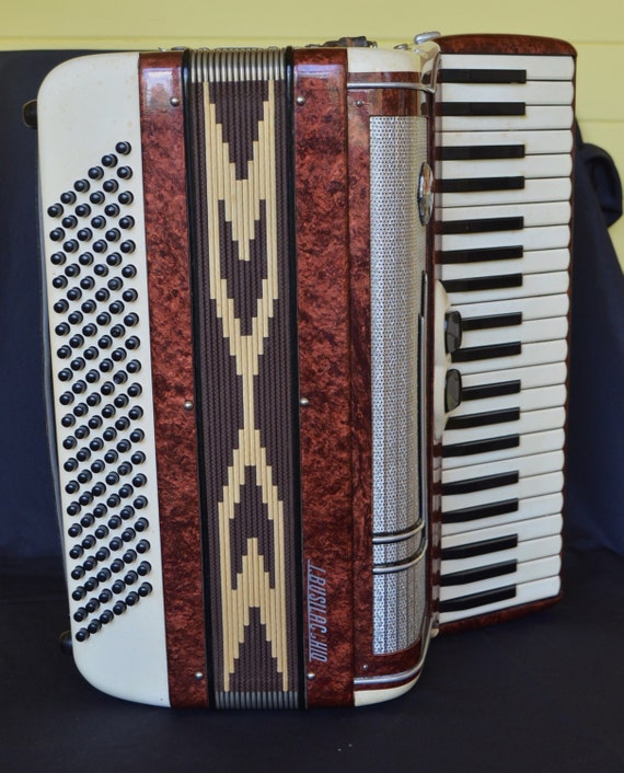 Vintage Piano Accordion Accordeon BUSILACCHIO made in Italy