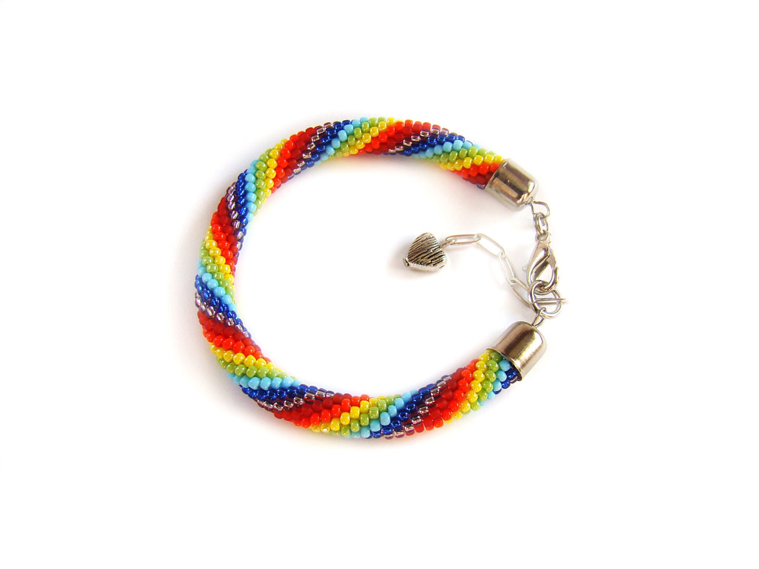 gay pride rainbow bracelet