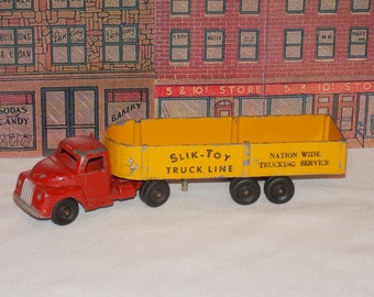 Items similar to Vintage 1950's Smitty Toy Smith- Miller Cab & Log ...