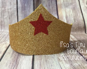 Wonder Woman Crown, Wonder woman cuff set, Wonder Woman accessories, Wonder Woman headband, Wonder Woman cuffs, Wonder Woman costume