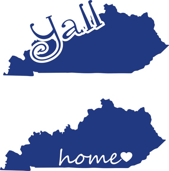 Download KY Kentucky home Yall SVG instant digital by ShoogzSensations