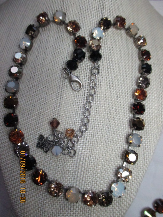 swarovski animal necklace