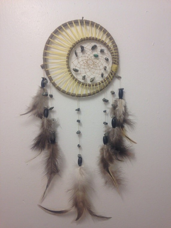 Sun moon and stars dream catcher