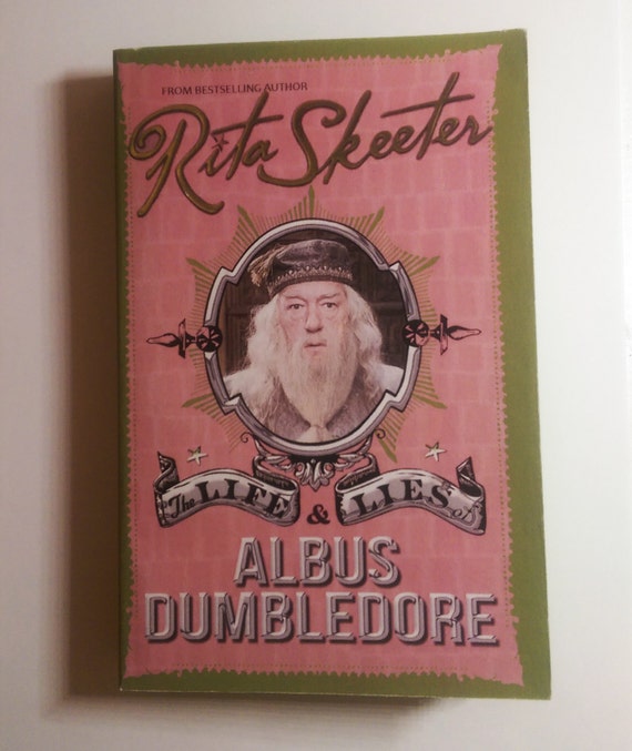 Harry Potter The Life & Lies of Albus Dumbledore Dust Jacket