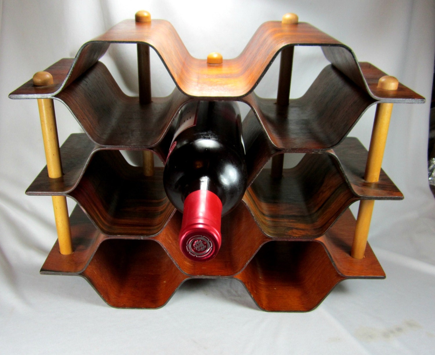 On Reserve for Andrew...Wine Rack Wood Swedish