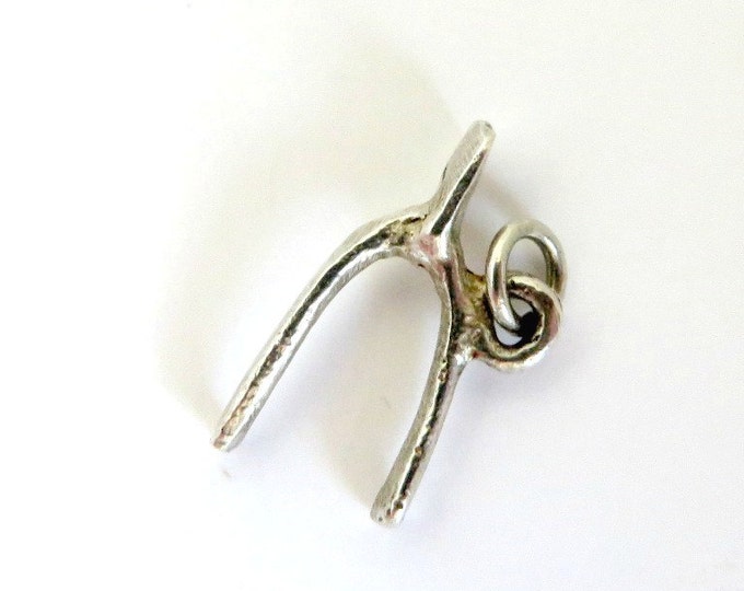 Cowboy Spur Charm, Vintage Sterling Silver Western Charm, Starter Charm