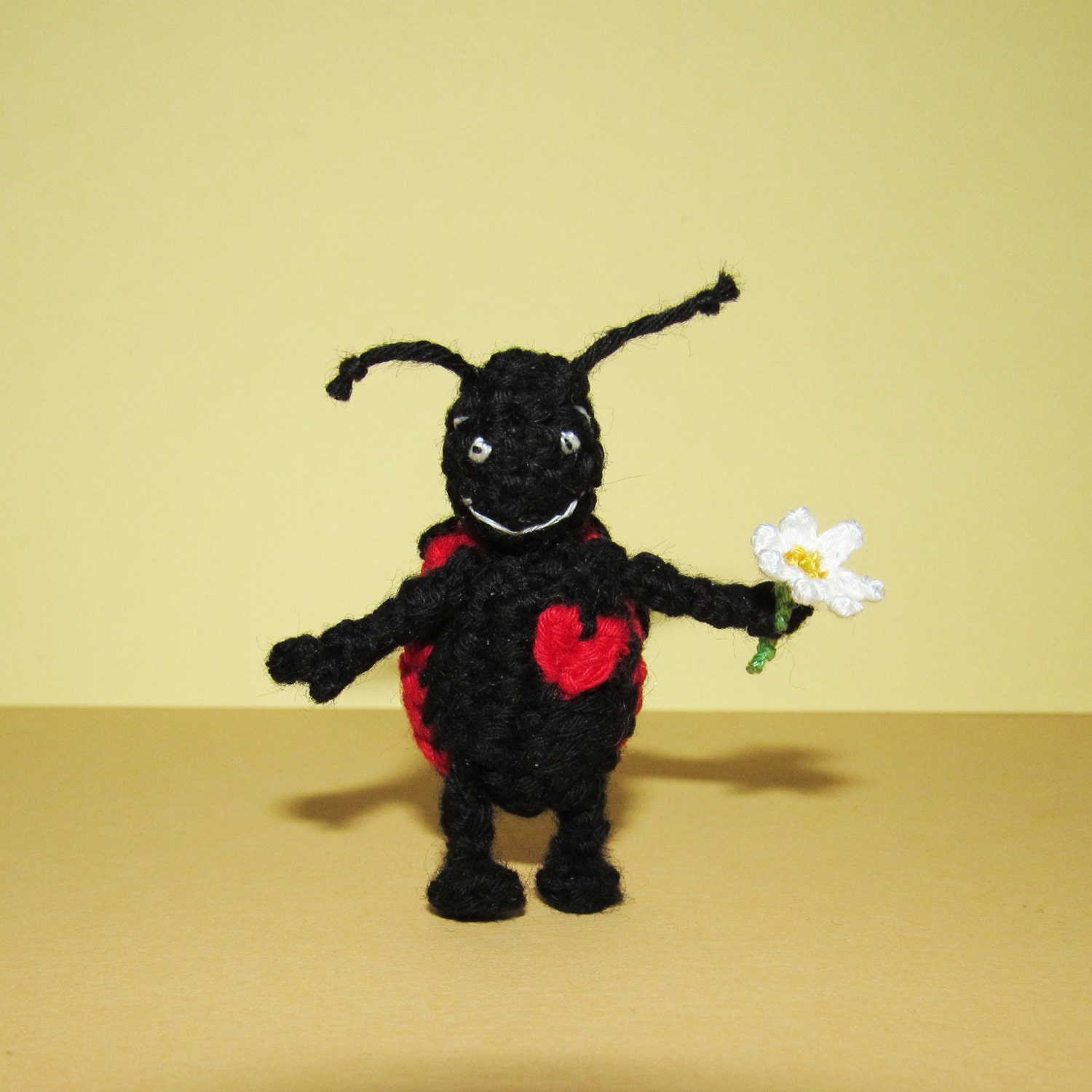 small ladybug stuffed animal