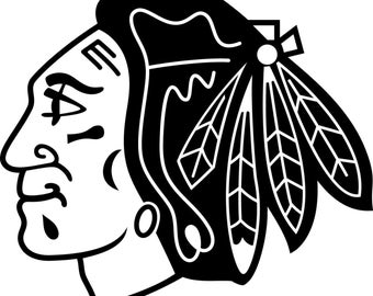 chicago blackhawks decal – Etsy