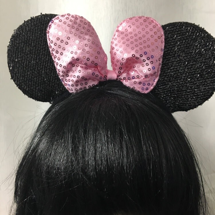 Sparkle minnie mouse ears headband / minnie inpried by CaSales