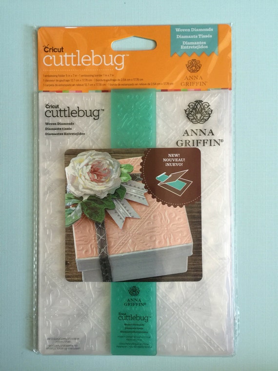 Cricut cuttlebug embossing folder 5x7