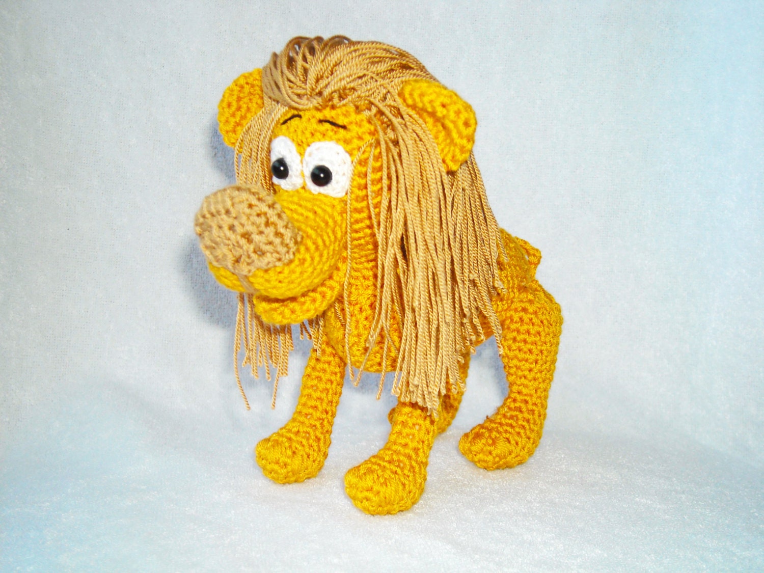 amigurumi lion crochet lion safari jungle kawaii by ...