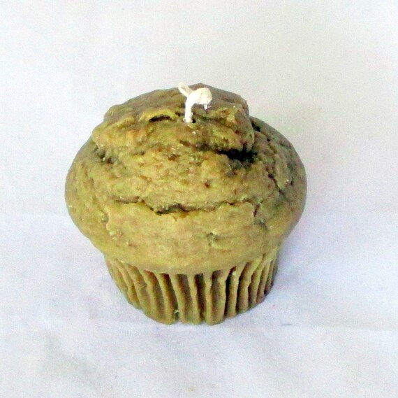 Blueberry muffin candle pillar candle by NorthernLitesGifts