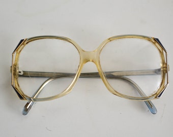 Lunettes Vintage Solo Infini 774-631 - Monture Ovale Brun Titane/plastique - NOS (New Old Stock)