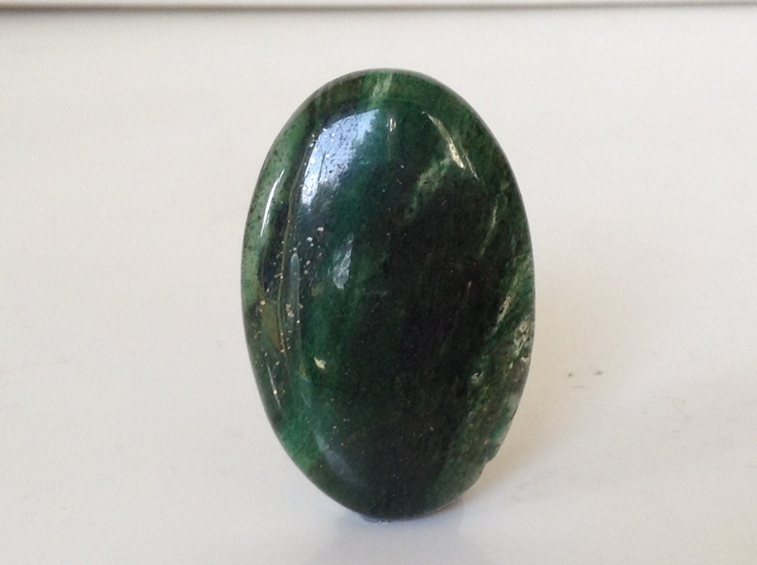 Large Dark Green Aventurine Cabochon. Aventurine Cabochon Oval