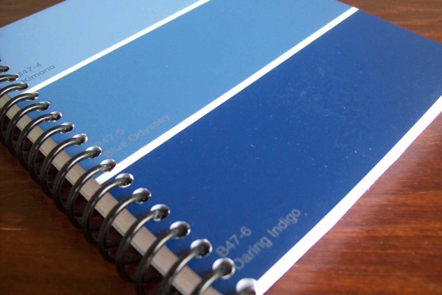 Paint Sample Card Notebook 5.0 X 4.0 100 Sheets Blank Book