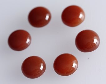 8MM Round Shape, Beautiful Natural Red Carnelian Lot Cabochon For Making Jewelry, Calibrated, Wholesale Price, Jewelry Gemstone, AG-227