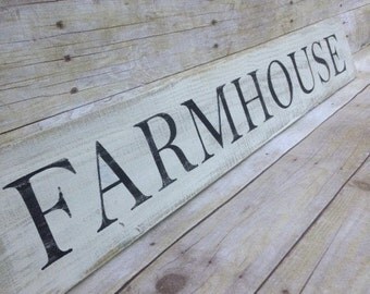 Mother's Day Gift- Rustic Farmhouse Sign- Wood Farmhouse Sign- Farmhouse Decor- Rustic Wood Sign- Distressed Wood Sign- Rustic Wall Decor