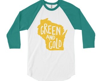 Green Bay Packers Shirt // Green and Gold // Aaron Rodgers // Packers Shirt // Gift For Her // Green Bay // Packers // The Busy Bee