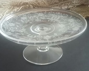 Cambridge or Fostoria Compote Pedestal Dish