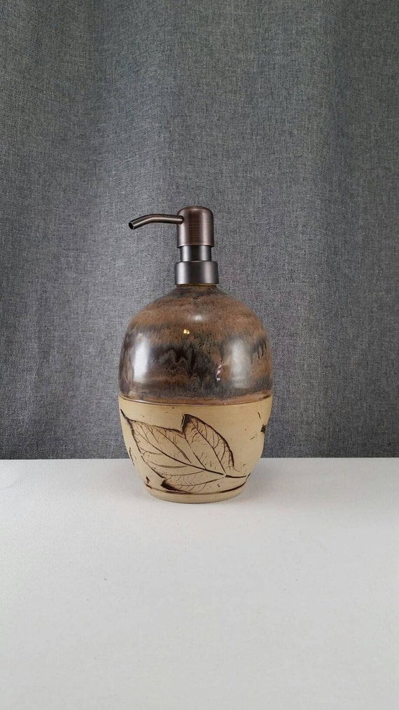 IN STOCK Ceramic Soap Dispenser Handmade Pottery Lotion