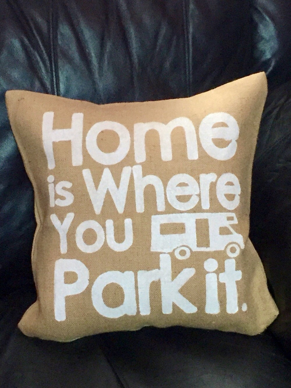 RV Decorative Pillow Burlap Pillow Cover Customized Pillow