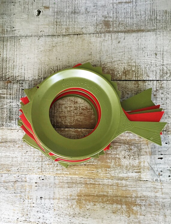 Nautical Plates 7 Paper Plate Holders Fish Shaped Paper Plate