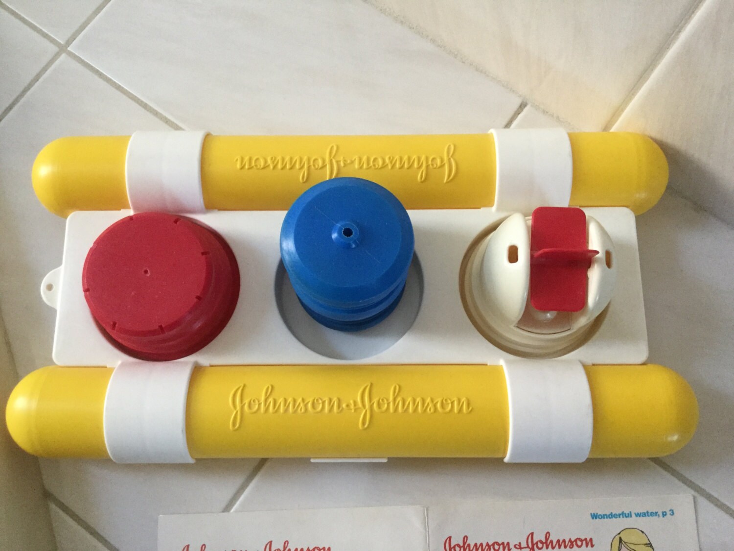 Bathtime Water Works Vintage 1984 bath toy made in USA