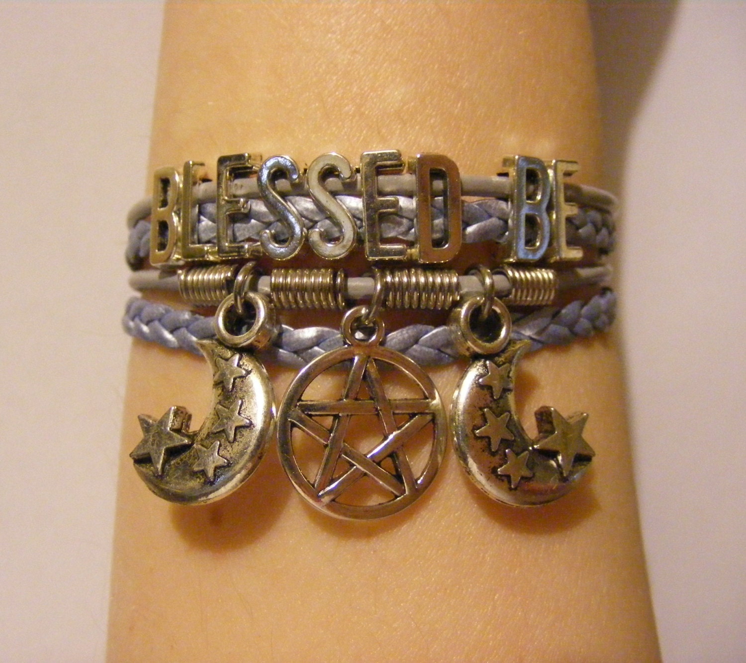 Blessed Be bracelet blessed be jewelry pagan bracelet pagan