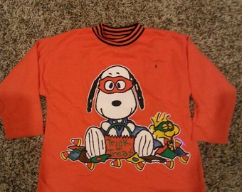 Children's Vintage Snoopy Halloween Sweatshirt