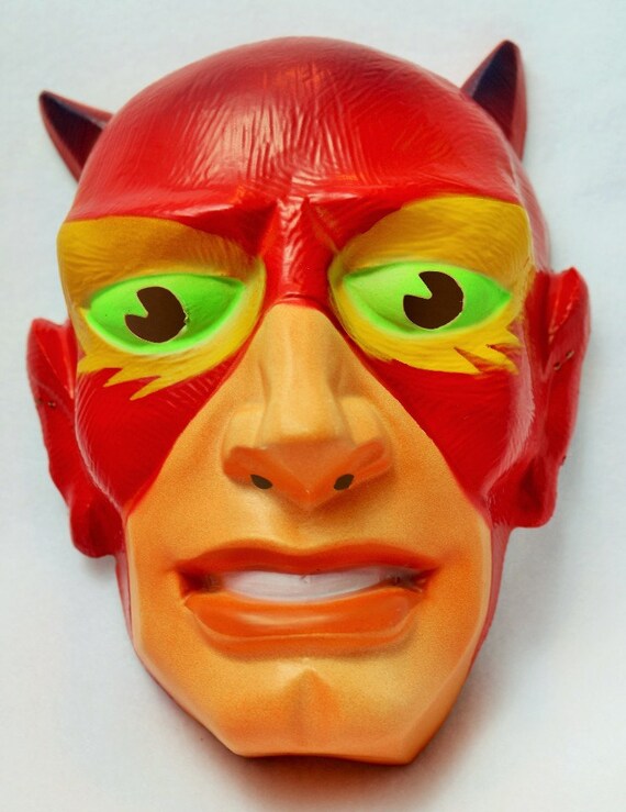 Vintage Marvel Comics Daredevil Halloween Mask 1980 Extremely Rare