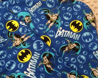 Batman Baby Blanket, Minky Baby Blanket, DC Comics Baby Blanket, Baby Boy Blanket, Stroller Blanket, Batman Blanket, Nursery Blanket